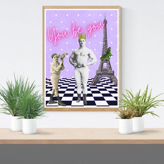 お前はヴィンテージファンキーの強い男だ ポスター