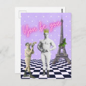 お前はヴィンテージファンキーの強い男だ ポストカード (正面/裏面)