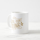 お前は一人じゃない コーヒーマグカップ (正面左)