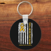 お前は一人で戦うことはないフラグ幼少期がん阿波 キーホルダー (正面)