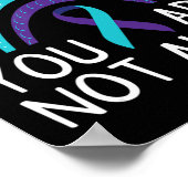 お前は一人で自殺認識度精神衛生だ ポスター (角)