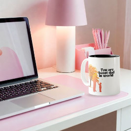 お前は世最高の界のパパだ ツートーンマグカップ