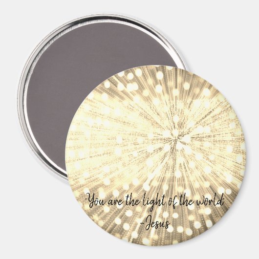 「お前は世界の光だ」フォトマグネット マグネット (正面/裏面)