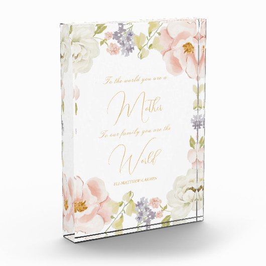 お前は世界の母のメッセージだ フォトブロック (左)