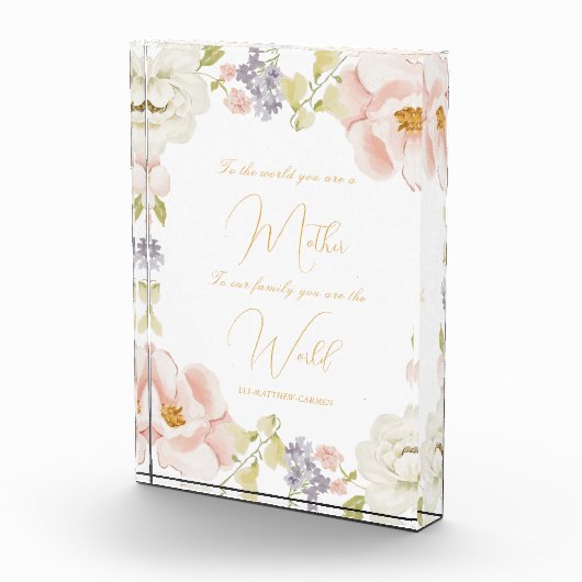 お前は世界の母のメッセージだ フォトブロック (右)