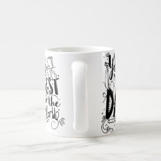 お前は世界最高ののタイポグラフィマグのパパだ コーヒーマグカップ