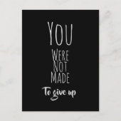 お前は仲直りできなか与えった ポストカード (正面)