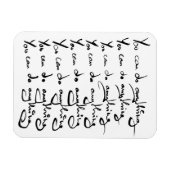 お前は何でもできる！感動的引用文 マグネット (横)