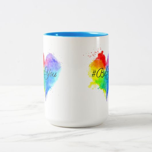 お前は何を言ってる? ツートーンマグカップ (中央)