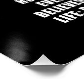 お前は信じか？ヨハネ3:36聖書の節 ポスター (コーナー)