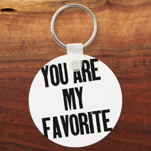 お前は俺お気に入りのだ! キーホルダー (正面)