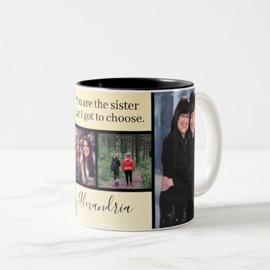 お前は俺が選ぶ得妹だ | 5枚 ツートーンマグカップ (正面右)