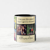 お前は俺が選ぶ得妹だ | 5枚 ツートーンマグカップ (中央)