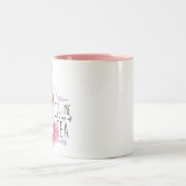 お前は俺と紅茶引用文 ツートーンマグカップ (中央)