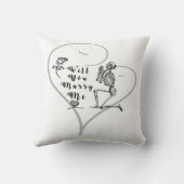 『お前は俺と結婚しおもしろいてくれ、スケルトン結婚のイベント』 クッション (裏面)