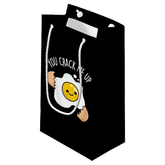 お前は俺にエッグパおもしろいンを割れ スモールペーパーバッグ (正面アングル)
