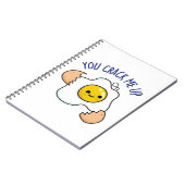 お前は俺にエッグパおもしろいンを割れ ノートブック (左側)