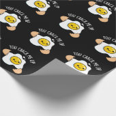 お前は俺にエッグパおもしろいンを割れ ラッピングペーパー (角)