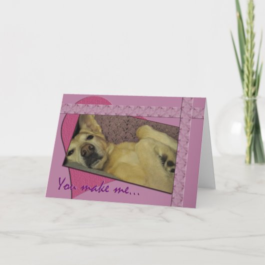 お前は俺に転がお腹を持たせ… シーズンカード (正面)