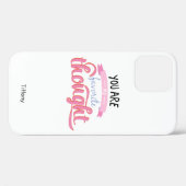 お前は俺のお気に入りの考えだ Case-Mate iPhoneケース (裏面 (横))