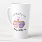 お前は俺のお茶だ最高のよ カフェラテマグ (左アングル)