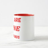 お前は俺のものだ マグカップ (中央)