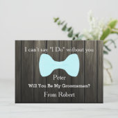 お前は俺のグルームスマンの弓になるか 招待状 (スタンド正面)