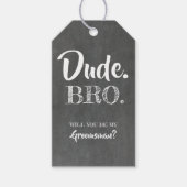 お前は俺のグロムスマンになるだろうな ギフトタグ (正面)