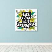 お前は俺のサンシャインだ キャンバスプリント (インサイチュ (ウッドフロア))