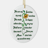 お前は俺のサンシャインだ セラミックオーナメント (右)