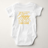 お前は俺のサンシャインだ ベビーボディスーツ (裏面)