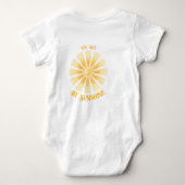 お前は俺のサンシャインだ ベビーボディスーツ (裏面)
