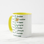 お前は俺のサンシャインだ マグカップ (正面左)