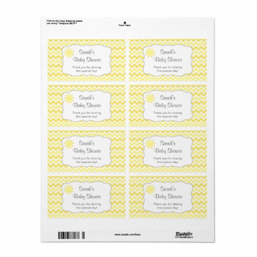 お前は俺のサンシャインの水瓶か美容のラベルだ ラベル (フルシート)