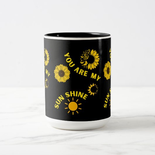 お前は俺のサンシャインギフト感動的マグだ ツートーンマグカップ (中央)