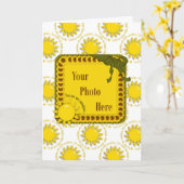 お前は俺のサンシャイングリーティングカードだ カード (黄色い花)