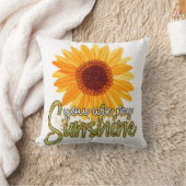 お前は俺のサンシャインサンフラワーだ クッション (ブランケット)