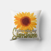 お前は俺のサンシャインサンフラワーだ クッション (裏面)