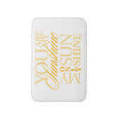 お前は俺のサンシャインバスマットだ バスマット (正面縦)