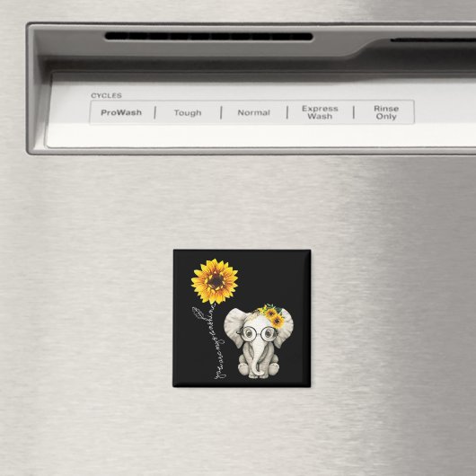 お前は俺のサンシャインヒッピーヒンフラワーゾウだ マグネット (インサイチュ (食洗機))