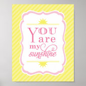 お前は俺のサンシャインピンクと黄色のベビーガールだ ポスター (正面)