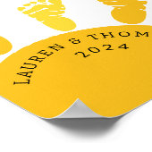 お前は俺のサンシャインフットプリントだ ポスター (角)