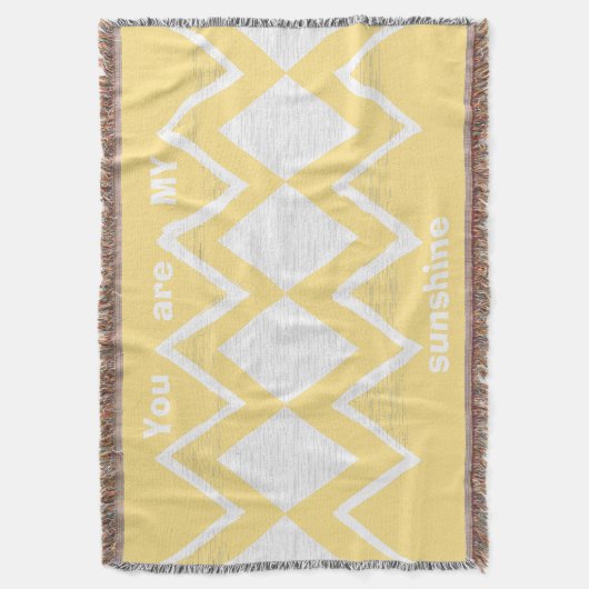 お前は俺のサンシャイン感動的引用文 スローブランケット (正面縦)