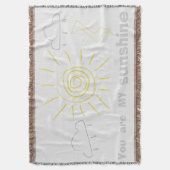 お前は俺のサンシャイン感動的引用文 スローブランケット (正面縦)