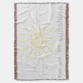 お前は俺のサンシャイン感動的引用文 スローブランケット (正面縦)