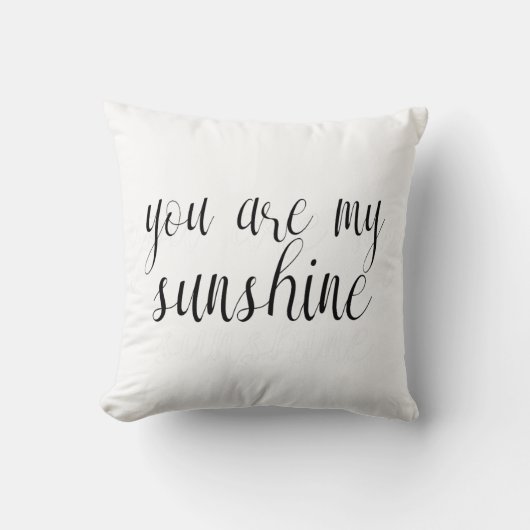 お前は俺のサンシャイン枕だ クッション (正面)