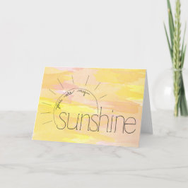 お前は俺のサンシャイン空白のグリーティングカードだ シーズンカード