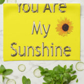 お前は俺のサンシャイン茶タオルだ キッチンタオル (折り畳み)