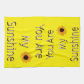 お前は俺のサンシャイン茶タオルだ キッチンタオル (横)