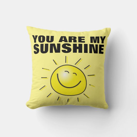 お前は俺のサンシャイン装飾用クッションだ クッション (正面)